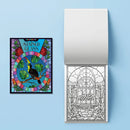 Kaleidoscope Stained Glass Colouring Kit RRP $21.99 SALE