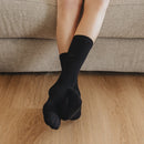 Kids Classic Soothe Step™ Sensory Socks - Black