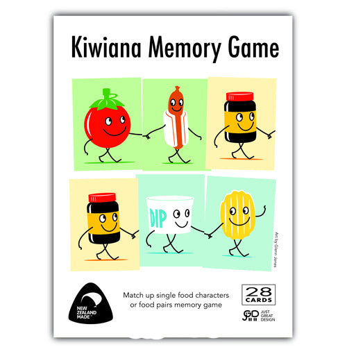 Flash Cards - Kiwiana Memory Game