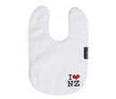 Mum2Mum | Kiwiana Bib Baby White LoveNZ