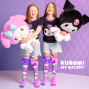 Madmia Kuromi  & My Melody Socks Over Knee-High