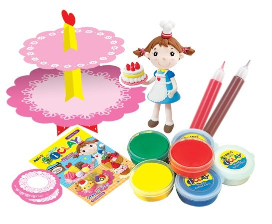 i-Clay Bakery Kit Modelling Clay Pack of 6