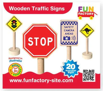 Fun Factory | Wooden Traffic Signs