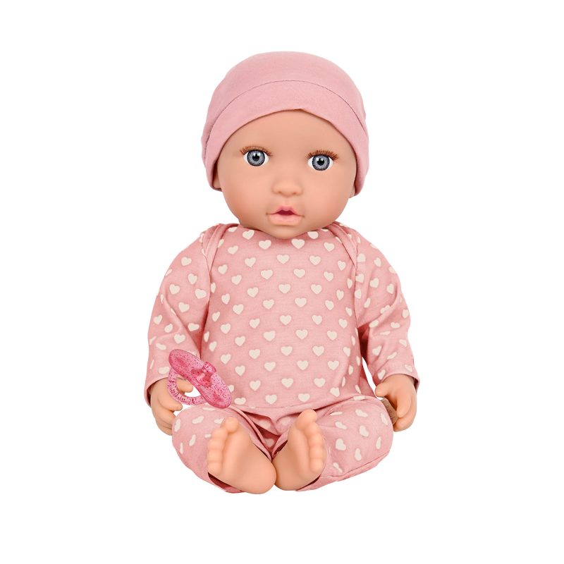 lullababy |Baby Doll – Pink Heart-Print Pajama