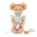 Lullababy 14"  Blonde Doll & Bottle Set