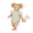 Lullababy 14"  Blonde Doll & Bottle Set