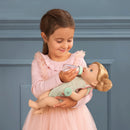 Lullababy 14"  Blonde Doll & Bottle Set