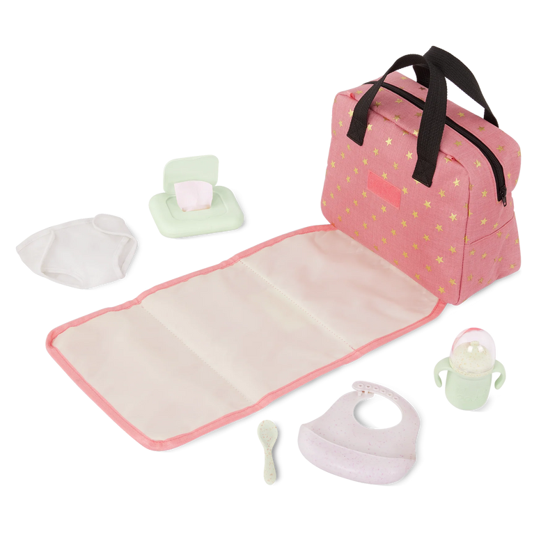 Lullababy | Baby Doll Diaper Bag Set Diaper Bag & Accessories