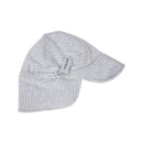 Korango | Cotton Legionnaires Sun Hat - Grey Marle Stripe