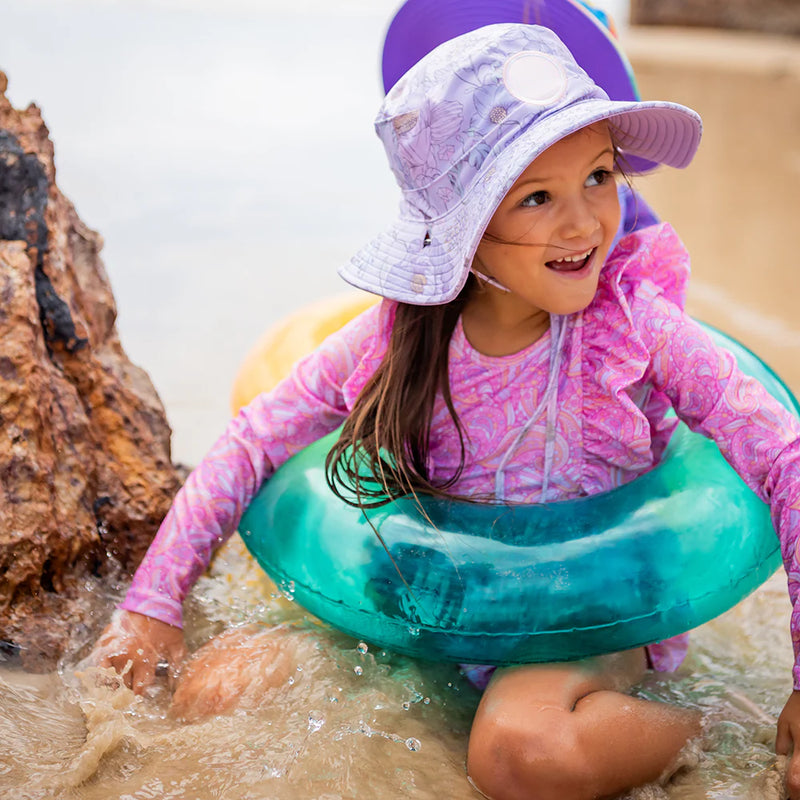 Little Renegade | Reversible Swim Hat -Lola