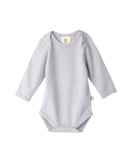 Babu | Lavender  Cotton L/S Bodysuit
