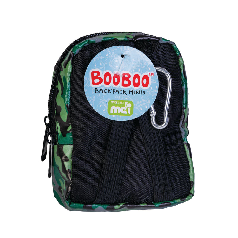 Reflective Green/Grey Camo BooBoo Backpack Mini