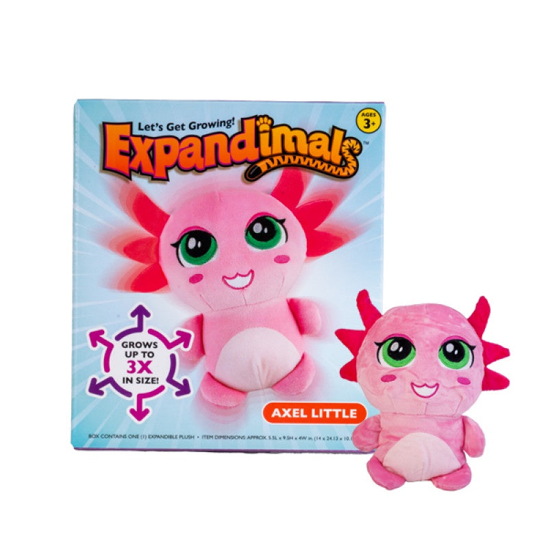Axolotl Expandimal Plush