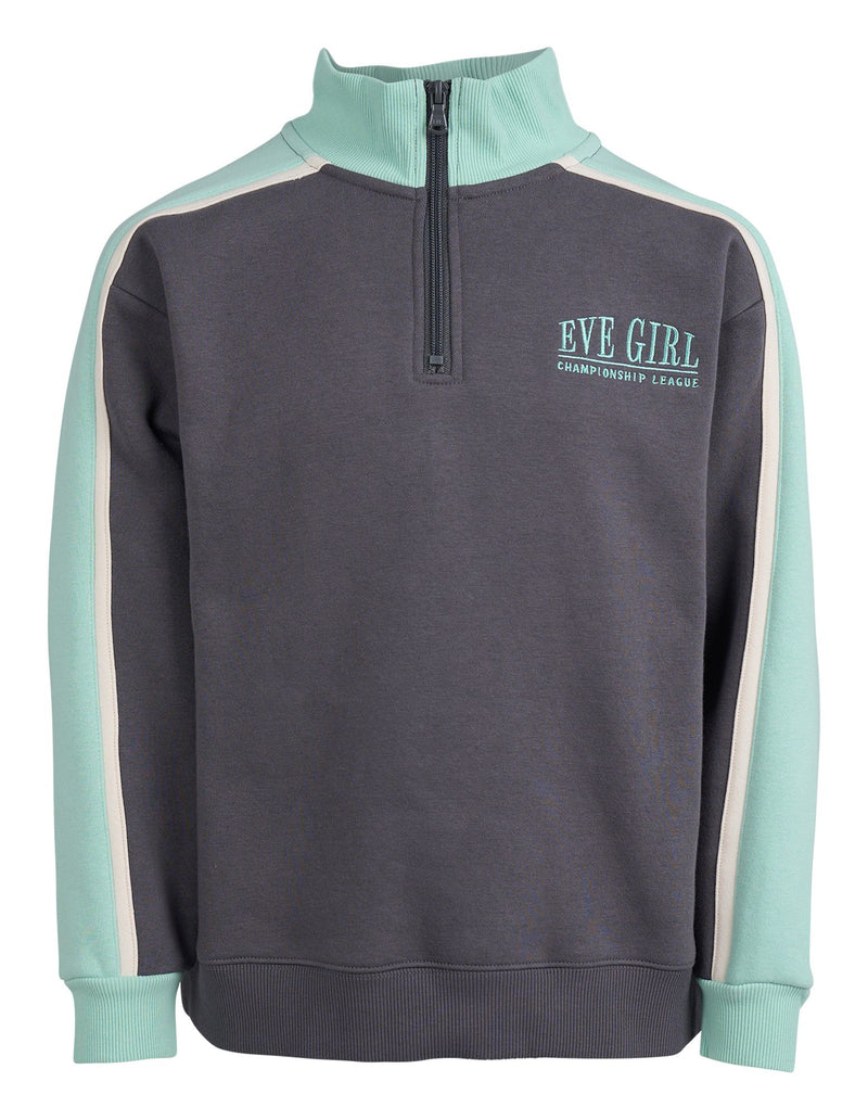 Eve Girl | League 1/4 Zip Crew