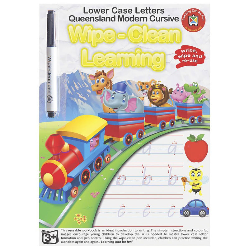 Wipe-Clean Learning | Lower Case Cursive Letters