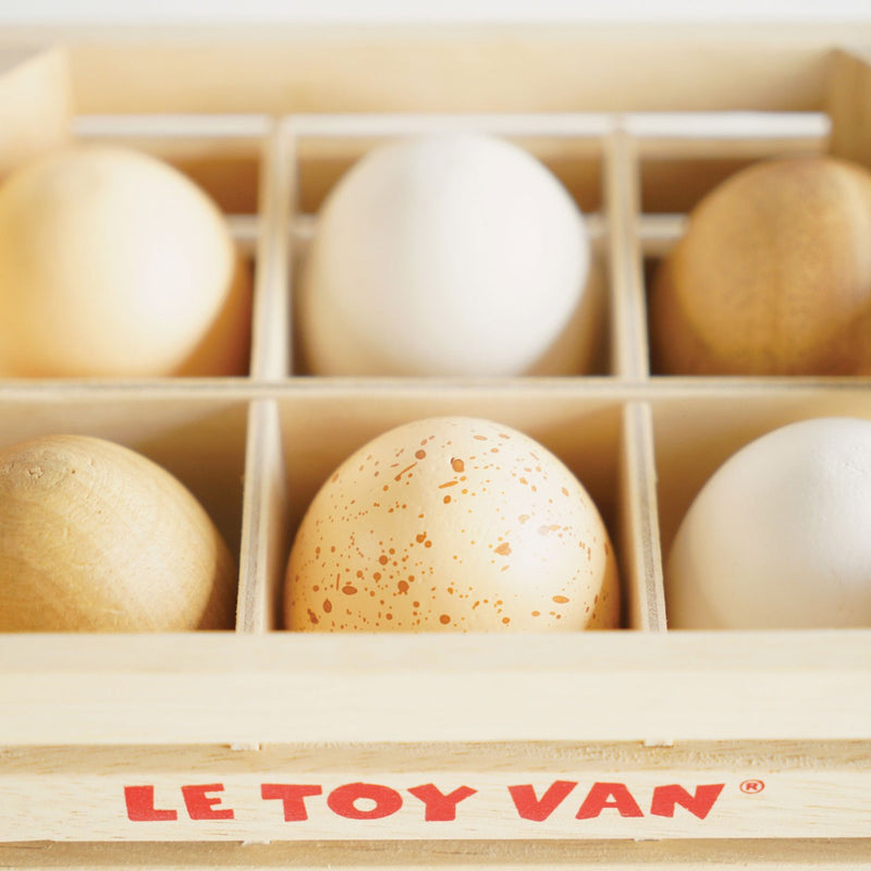 Le Toy Van | Farm Eggs Half Dozen