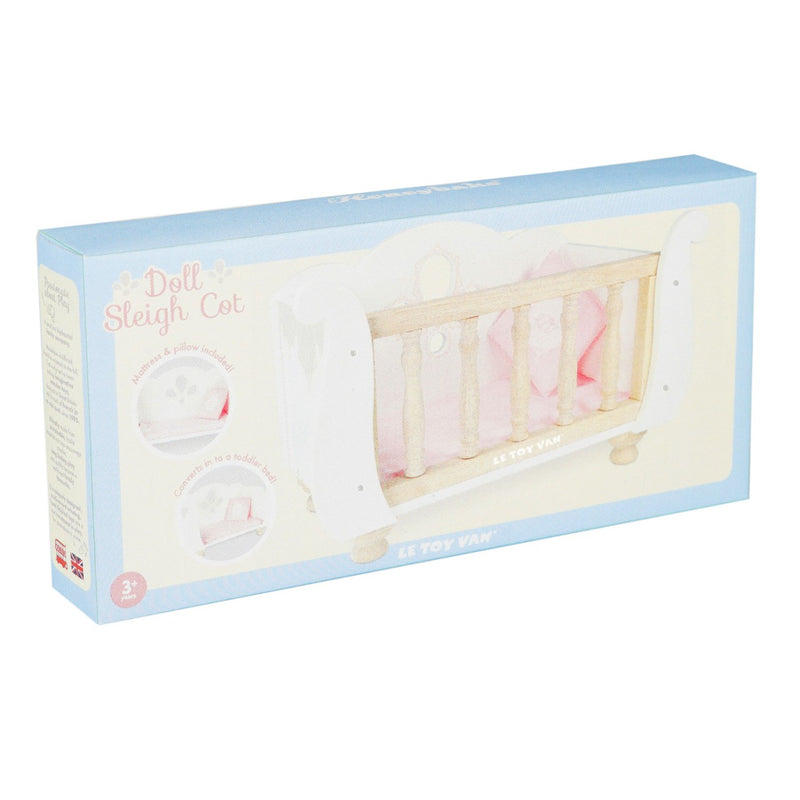 Le Toy Van | Sleigh Doll Cot