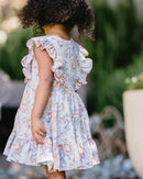 Bebe | Abby Print Tiered Dress