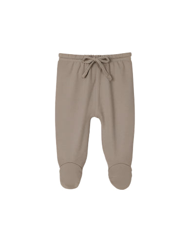 Babu | 100% Organic cotton footed leggings - Walnut