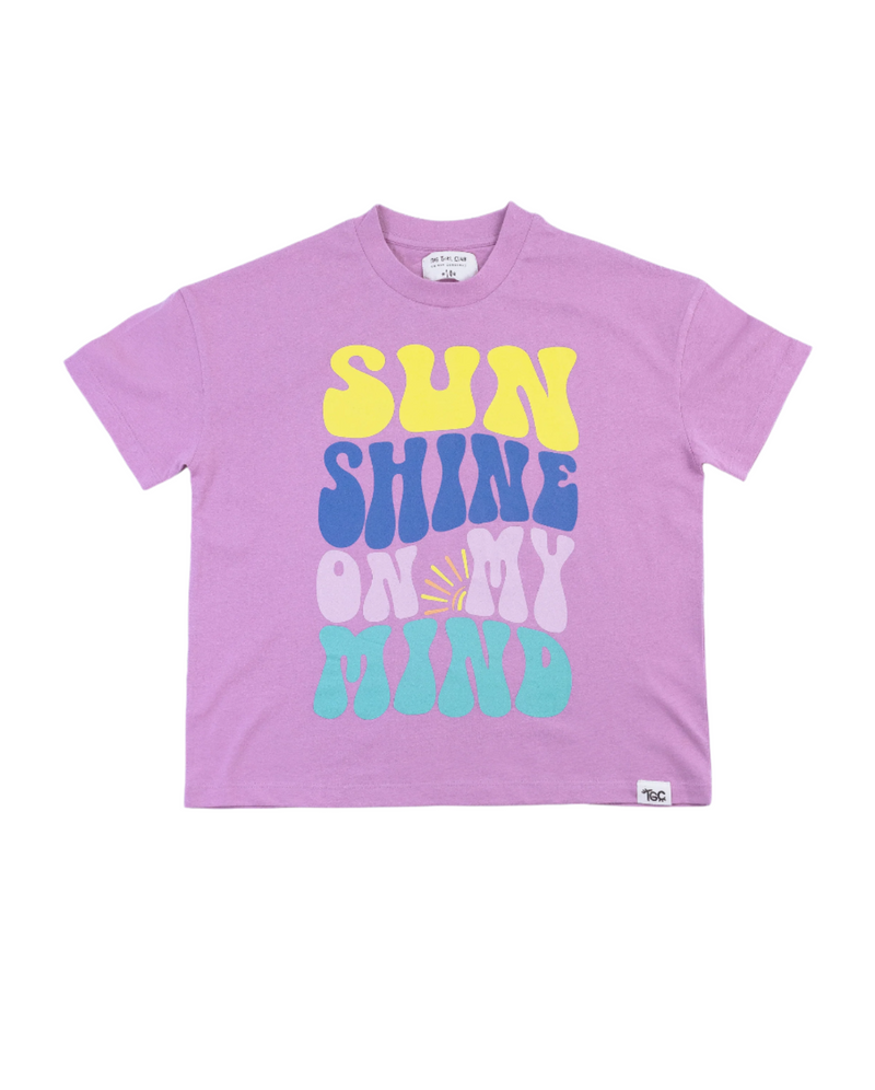 The Girl Club | Lilac sunshine Relaxed Tee