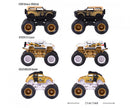 Majorette | Limited Edition 9 Rockerz Monster Trucks - Assorted