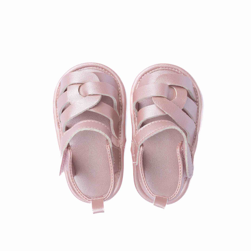 Hi Hop | Linked Sandal-Metallic Pink