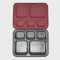 Nil | Lunchbox With 5 Sections - Stainless Steel
