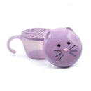 Melii Snack Container with Finger Trap - Cat