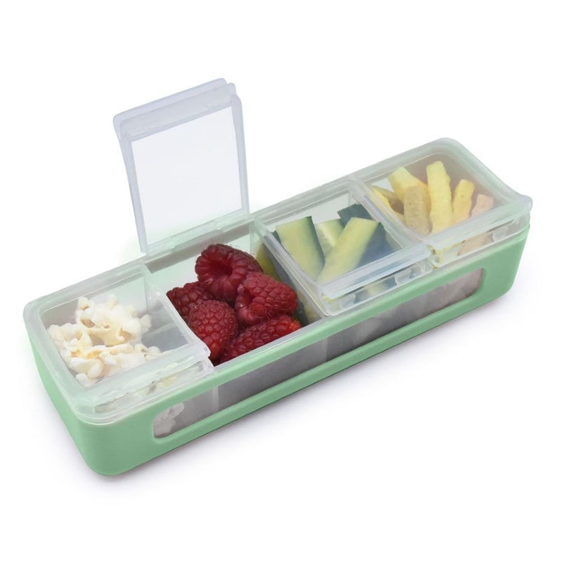 Melii 4 Compartment Snackle Box - Mint