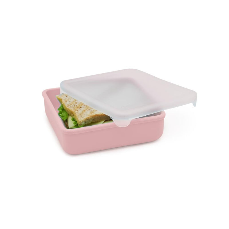 Melii Silicone Sandwich Container - Pink