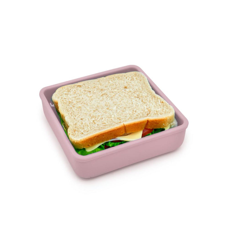 Melii Silicone Sandwich Container - Pink