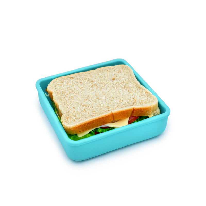 Melii Silicone Sandwich Container - Blue