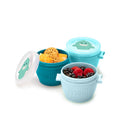 Melii Snap & Go Pods 4 Pack - 4 oz - Shark blue