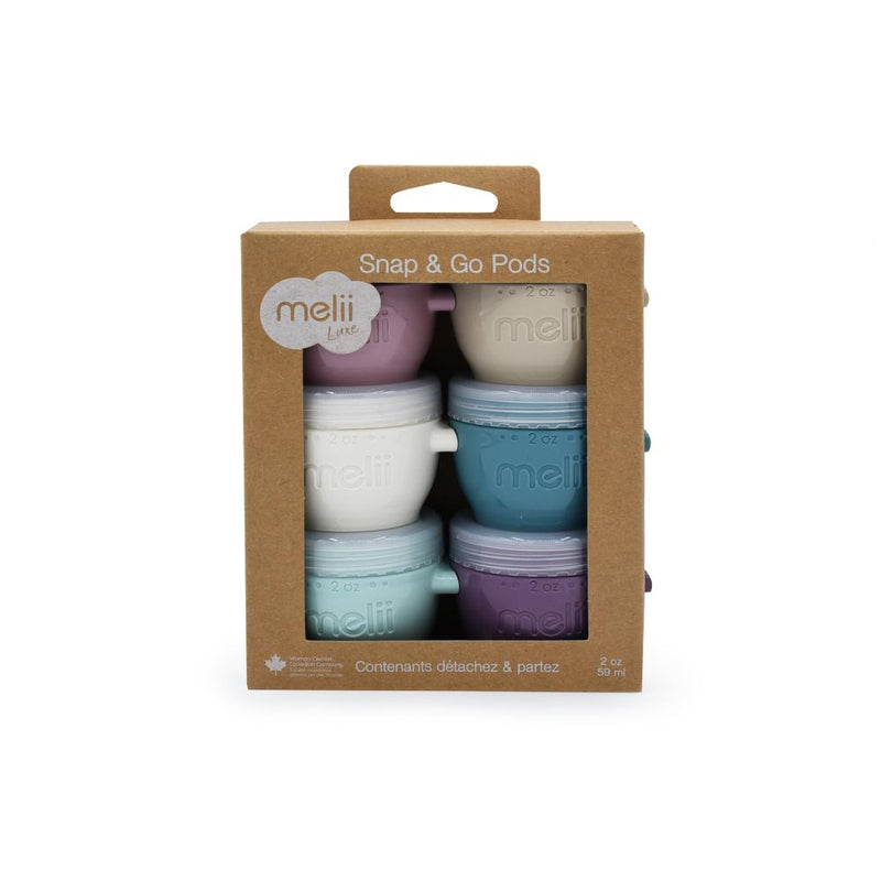 Melii Snap & Go Pods 6 Pack - Luxe - 2oz