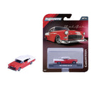 Majorette | 1955 Chevrolet Bel Air Red and White "Collection" Series 1/64 Diecast