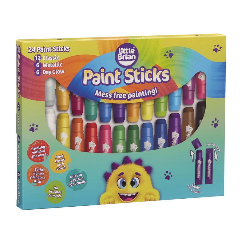 Little Brian -Paint Sticks Classic 24 Pack