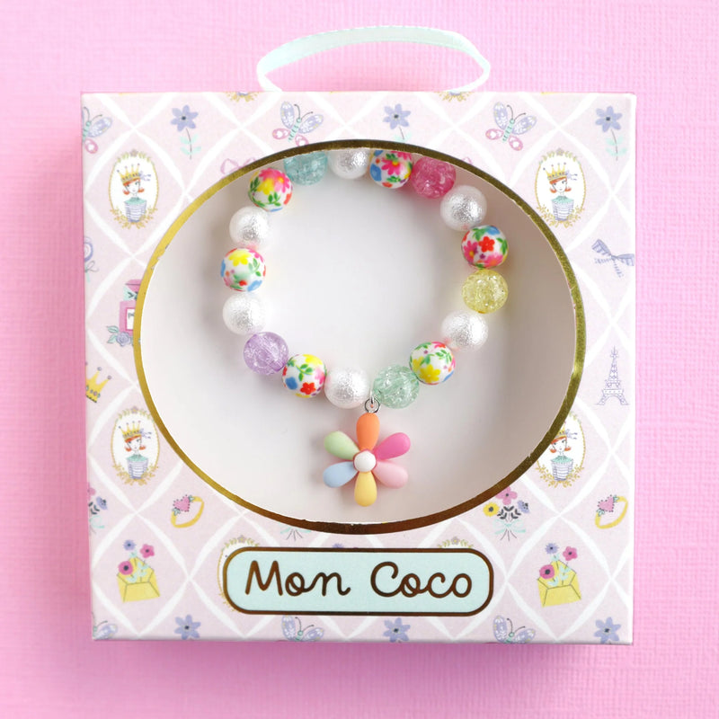 Mon Coco | Rainbow Petal Bracelet