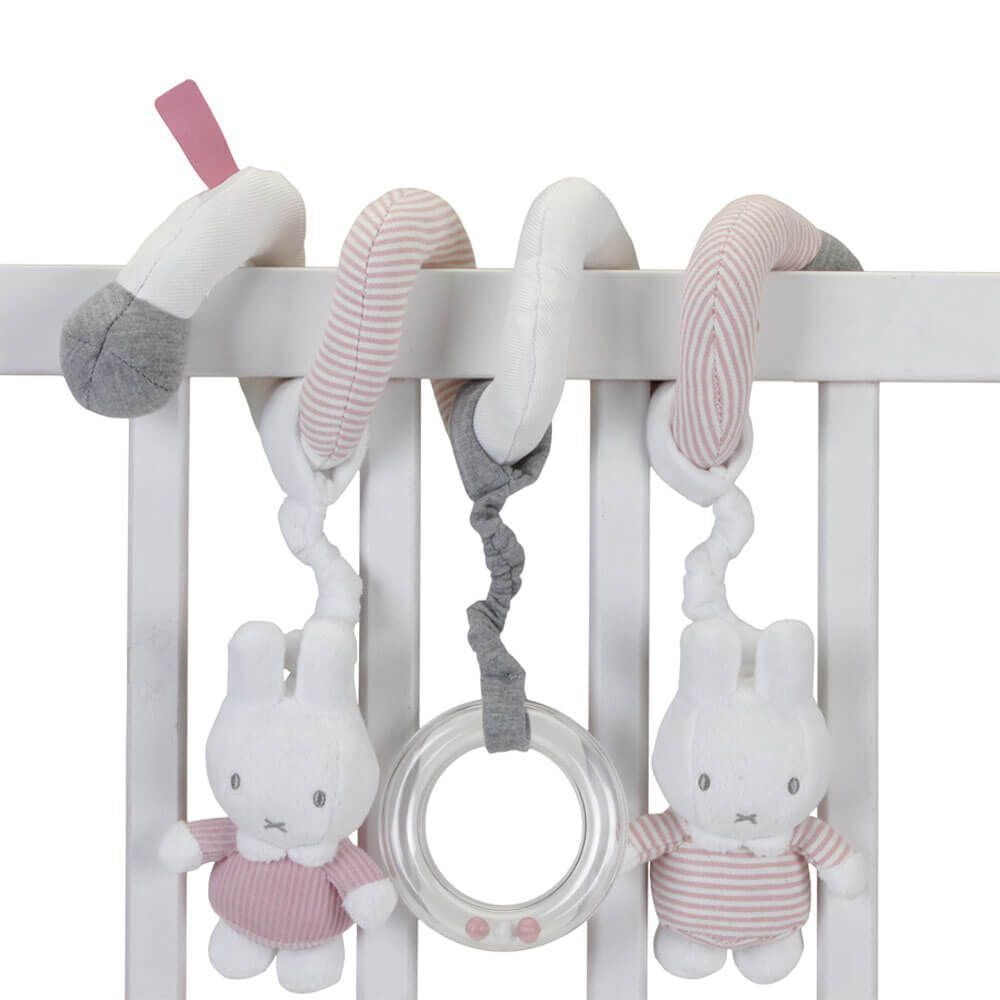 Miffy Knit - Miffy Pink Spiral Toy
