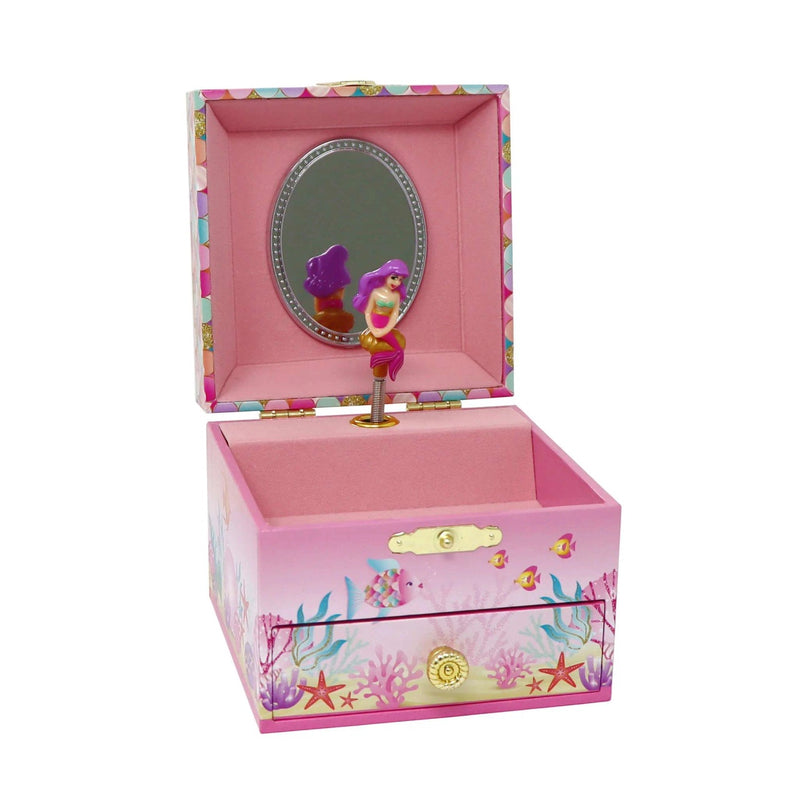 Pink Poppy | Enchanted Mermaid Small Musical Jewellery Box