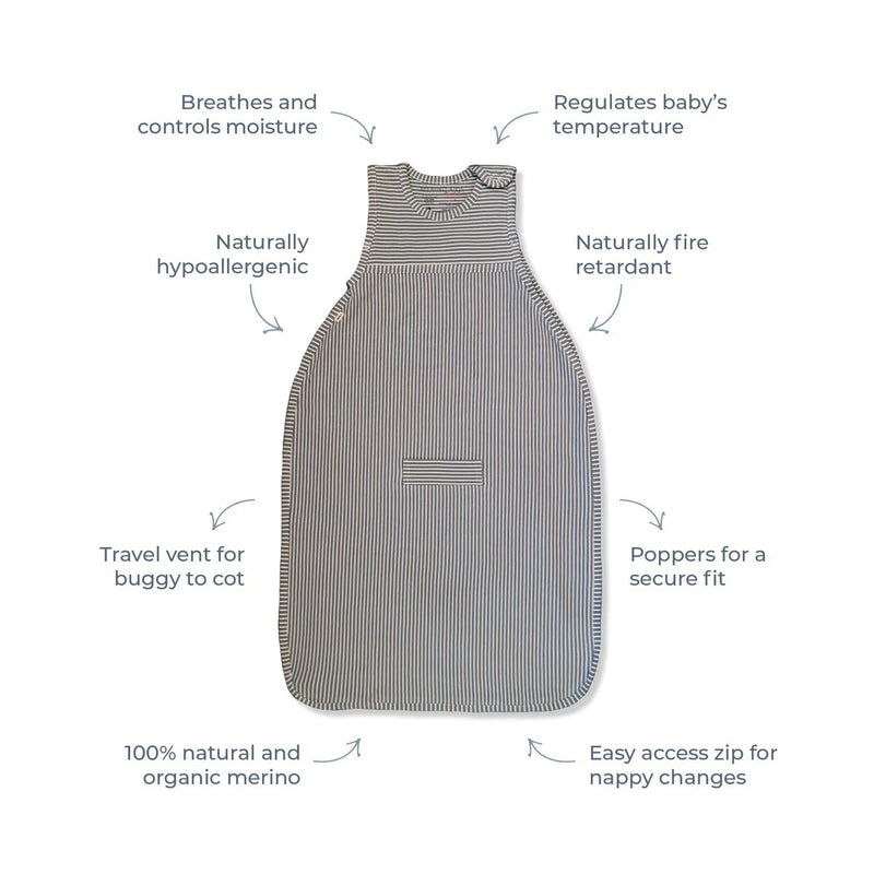Merino Kids Standard Weight Go Go Bag Misty Rose  2-4 Years