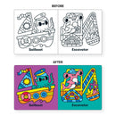 Mudpuppy | Marine Life On the Move Color Magic Bath Book