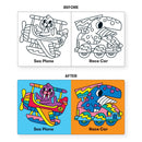 Mudpuppy | Marine Life On the Move Color Magic Bath Book