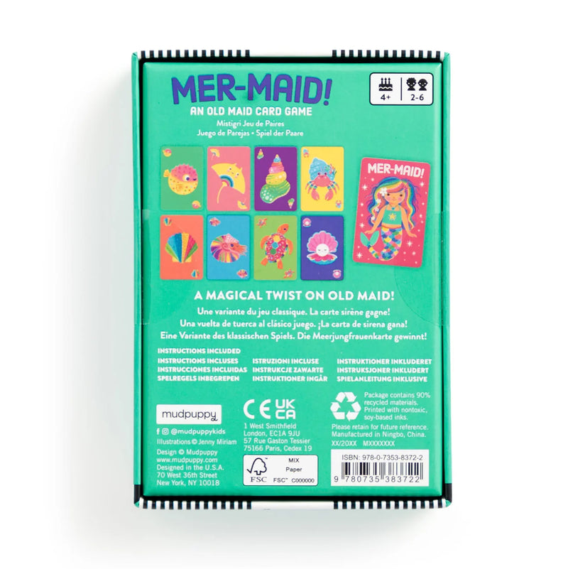 Mudpuppy | Mer-Maid! Card Game