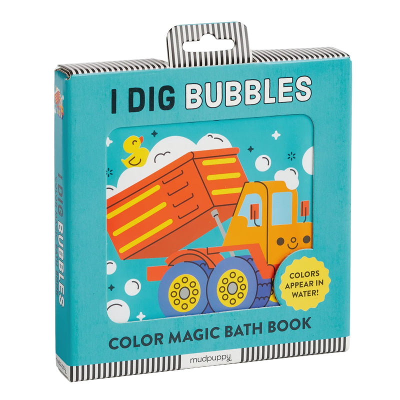 Mudpuppy | I Dig Bubbles! Colour Magic Bath Book
