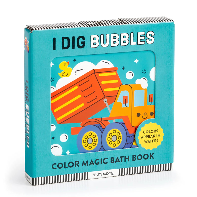 Mudpuppy | I Dig Bubbles! Colour Magic Bath Book
