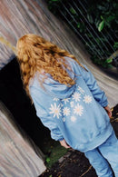 The Girl Club | Powder Blue Daisy Joggers RRP $74.99  SPECIAL