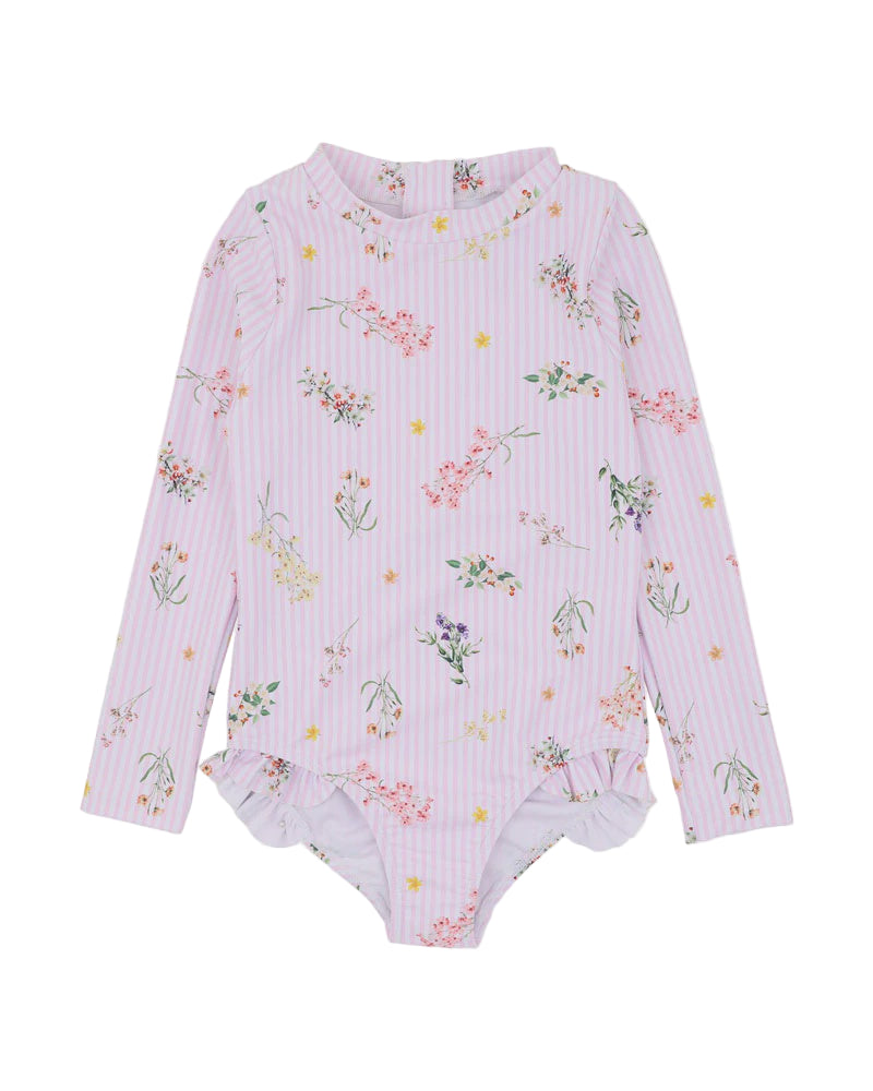 Minihaha | Myra print  LS Sunsuit 3-6 YRS