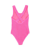 Minihaha | Coco Fluro Pink Swimsuit 7-14yrs