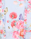 Bébé | Bianca Blue Ls Sunsuit - Bianca Blue