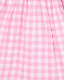 Bébé | Pink Gingham Sundress 3-10y - Pink Gingham